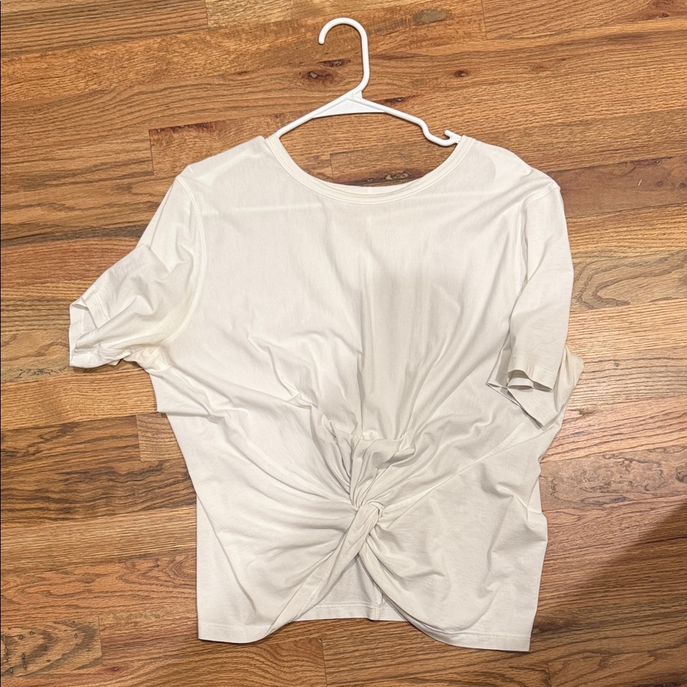 Lululemon Athletica Cream Blouse